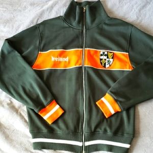 Ireland track jacket men's medium urban outfitters